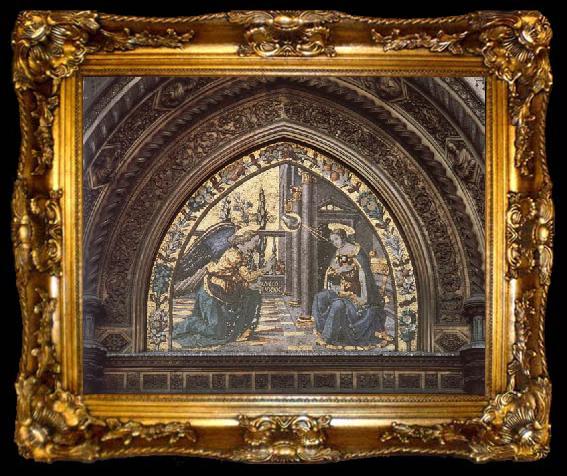 framed  Domenicho Ghirlandaio Verkundigung, ta009-2